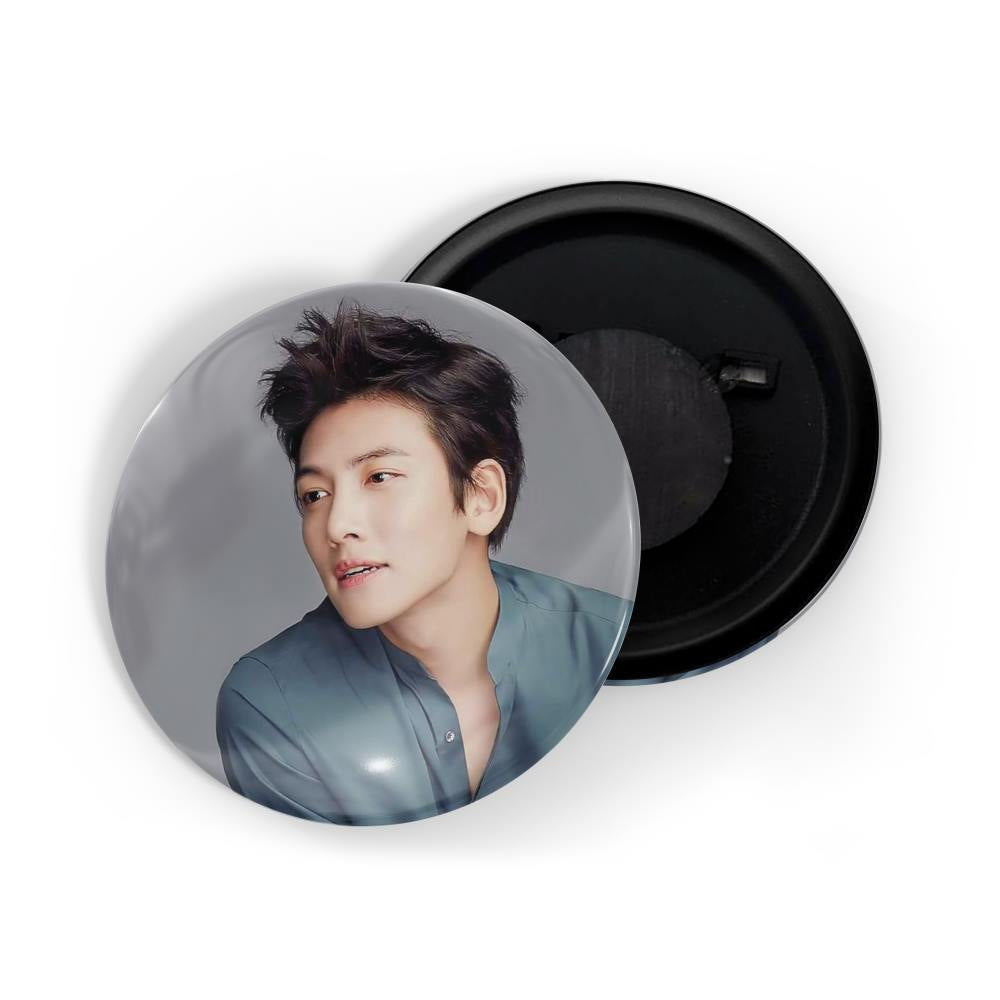 dhcrafts Fridge Magnet K-Drama Korean Actor Multicolour Ji Chang-wook D15 Glossy Finish Design Pack of 1